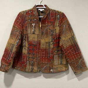 Dress Barn XL Women’s XL Jacket.  Super Cute. Full Zip.